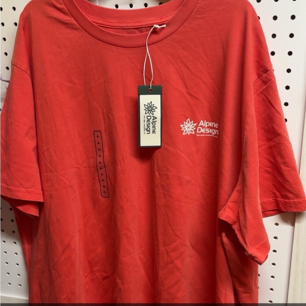 14. Alpine Design Men's Red T-Shirt